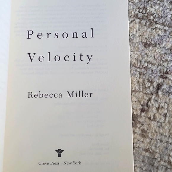 VTG Personal Velocity by Rebecca Miller Book Short Stories - Picture 5 of 6